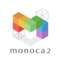 monoca2用アイコン(文字入り白)